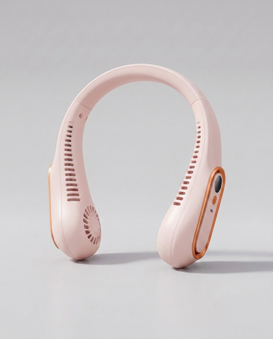 Ventilo de cou Airzy - rose - vue 2