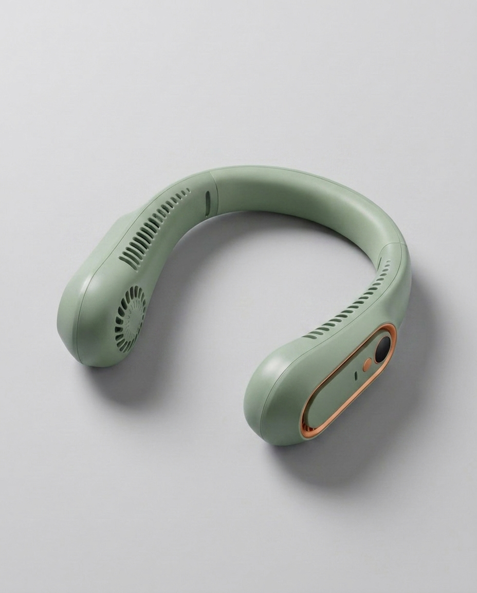 Ventilo de cou Airzy - vert - vue 1